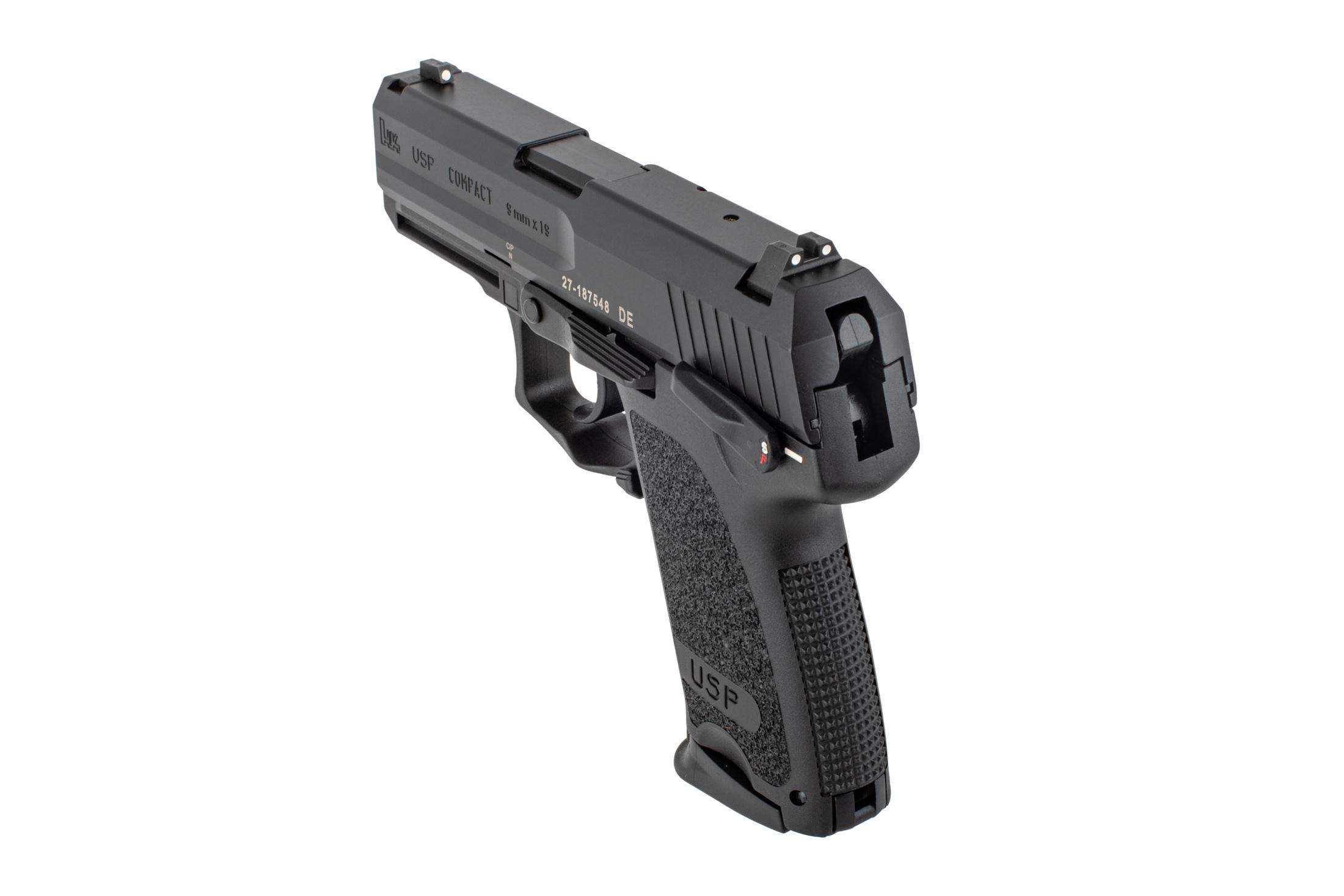 H&K USP9 Compact V1 9mm Pistol - 10 Round - 3.6